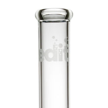 Load image into Gallery viewer, Straight Tube Bong with Ice Notch Clear