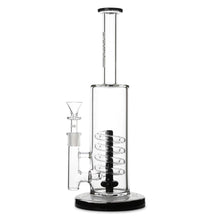 Load image into Gallery viewer, 12" Flared Water Pipe with Coiled Shower Head Perc