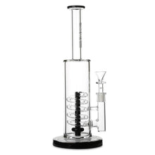 Load image into Gallery viewer, 12" Flared Water Pipe with Coiled Shower Head Perc