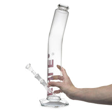 Load image into Gallery viewer, Bent Neck High Clear Cylinder Bong