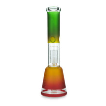 Load image into Gallery viewer, Rasta Beaker Bong with 8-Arm Tree Perc