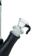 Load image into Gallery viewer, Black Cylinder Bong with 8-Arm Tree Perc