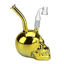 Load image into Gallery viewer, Glass Skull Dab Rig