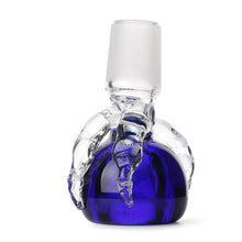 Load image into Gallery viewer, Claw Slide Bowl Coloured Glass 18.8mm