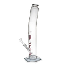 Load image into Gallery viewer, Bent Neck High Clear Cylinder Bong