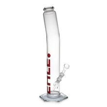 Load image into Gallery viewer, Bent Neck High Clear Cylinder Bong