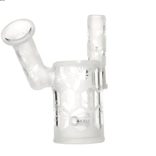 Load image into Gallery viewer, Frosted Bees Knees Mini Concentrate Bubbler