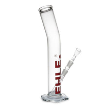 Load image into Gallery viewer, Glass Bent Neck (High) Clear Cylinder Bong 500ml