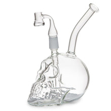 Load image into Gallery viewer, Glass Skull Dab Rig