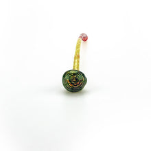 Load image into Gallery viewer, Large Gandalf Glass Pipe Rasta