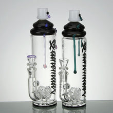 Load image into Gallery viewer, Stemless Spray Can Bubbler With Inline Swiss Cheese Perc