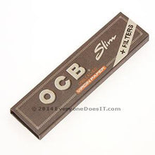 Load image into Gallery viewer, Unbleached Virgin Papers + Tips King Size Slim Single Pack