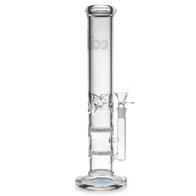 Load image into Gallery viewer, Straight Tube Bong with Ice Notch Clear