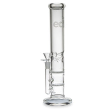 Load image into Gallery viewer, Straight Tube Bong with Ice Notch Clear