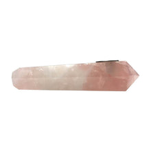Load image into Gallery viewer, 4&quot; Handmade Crystal Herb Pipe
