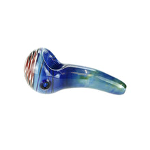 Load image into Gallery viewer, Retro Glass Spoon Pipe Swirl Bowl
