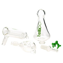 Load image into Gallery viewer, Helix Bubbler Glass Pipe Multi Kit

