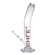 Load image into Gallery viewer, Bent Neck High Clear Cylinder Bong
