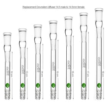 Load image into Gallery viewer, Replacement  Downstem diffuser 14.5 male to 14.5mm female
