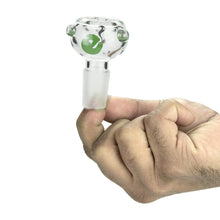 Load image into Gallery viewer, Flower Bowl bowl Ground Joint  18.8mm Male
