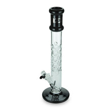 Load image into Gallery viewer, Spike' Cylinder Bong in Ice Black
