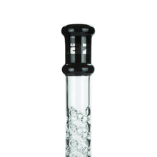 Load image into Gallery viewer, Spike' Cylinder Bong in Ice Black
