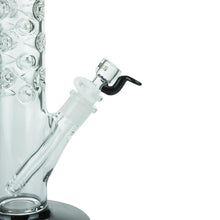 Load image into Gallery viewer, Spike' Cylinder Bong in Ice Black
