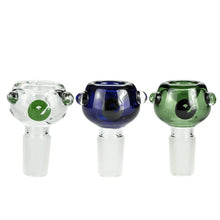 Load image into Gallery viewer, Flower Bowl bowl Ground Joint  18.8mm Male

