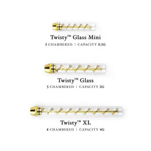 Load image into Gallery viewer, Twisty Glass Blunt by 7Pipe
