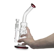 Load image into Gallery viewer, Musketeer Stemless Bent Neck Bong
