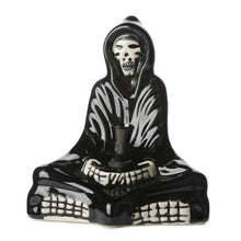 Load image into Gallery viewer, Ceramic Reaper Bong Sitting Down
