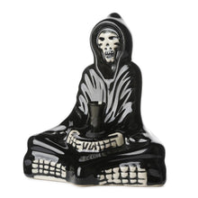 Load image into Gallery viewer, Ceramic Reaper Bong Sitting Down
