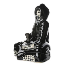 Load image into Gallery viewer, Ceramic Reaper Bong Sitting Down
