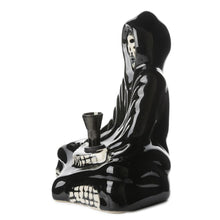 Load image into Gallery viewer, Ceramic Reaper Bong Sitting Down
