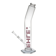 Load image into Gallery viewer, Bent Neck High Clear Cylinder Bong
