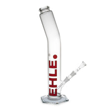 Load image into Gallery viewer, Bent Neck High Clear Cylinder Bong
