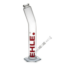 Load image into Gallery viewer, Bent Neck High Clear Cylinder Bong
