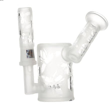 Load image into Gallery viewer, Frosted Bees Knees Mini Concentrate Bubbler
