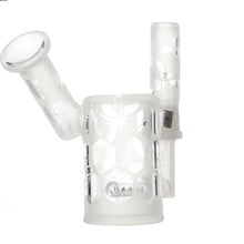 Load image into Gallery viewer, Frosted Bees Knees Mini Concentrate Bubbler

