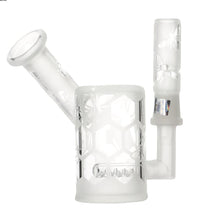 Load image into Gallery viewer, Frosted Bees Knees Mini Concentrate Bubbler
