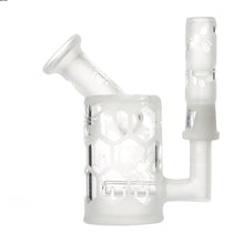 Load image into Gallery viewer, Frosted Bees Knees Mini Concentrate Bubbler

