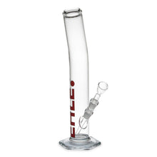 Load image into Gallery viewer, Glass Bent Neck (High) Clear Cylinder Bong 500ml
