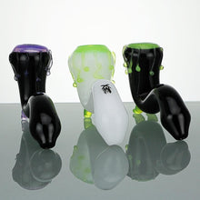 Load image into Gallery viewer, Small Sherlock Hand Pipe With Slyme Drips
