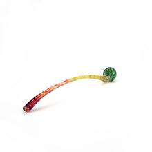Load image into Gallery viewer, Large Gandalf Glass Pipe Rasta
