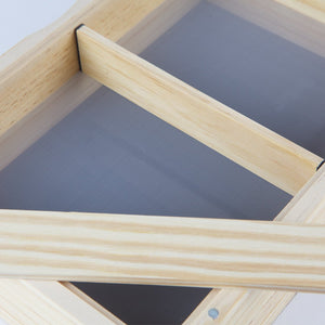 4x7 Glass Top Sifter Box
