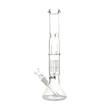 Load image into Gallery viewer, Percolator Bong Clear Beaker 6 Arm Tree Percolator
