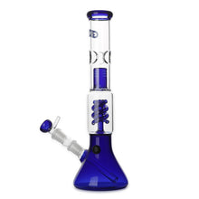 Load image into Gallery viewer, Spiral Perc Bong Blue
