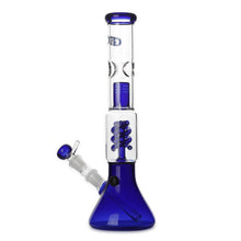 Load image into Gallery viewer, Spiral Perc Bong Blue
