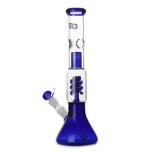 Load image into Gallery viewer, Spiral Perc Bong Blue

