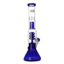 Load image into Gallery viewer, Spiral Perc Bong Blue
